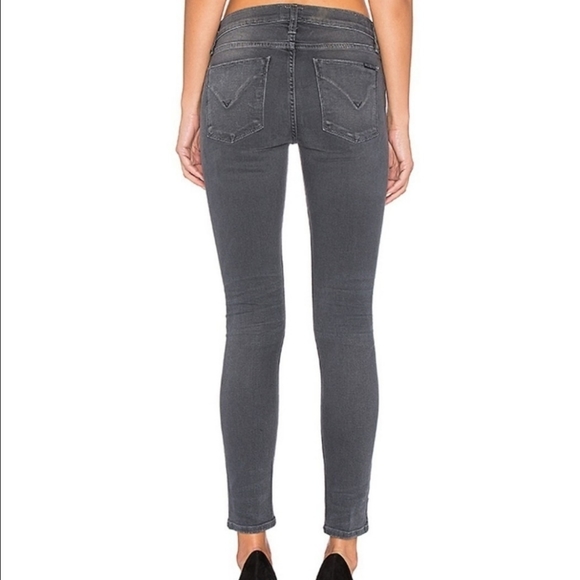Hudson Krista Super Skinny Jeans 26 Distressed Grey EUC - Picture 3 of 9